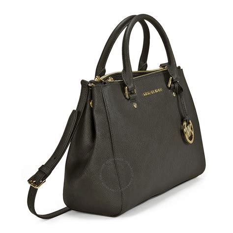 black michael kors satchel medicum|black michael kors satchel.